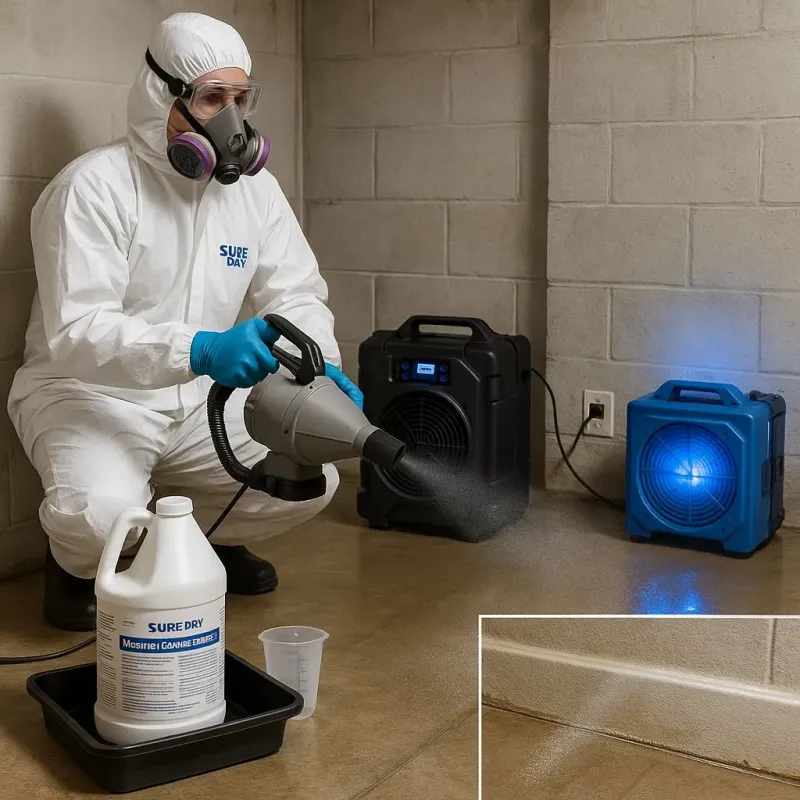 Sanitization and Odor Removal process in Paradise Valley, AZ