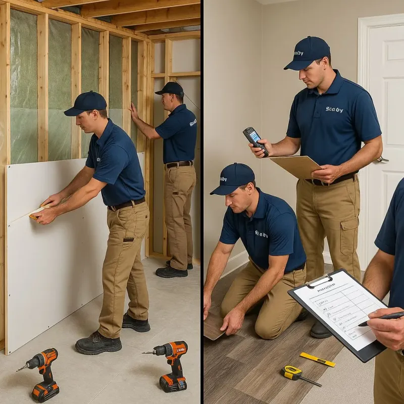 Repairs and Reconstruction process in Paradise Valley, AZ